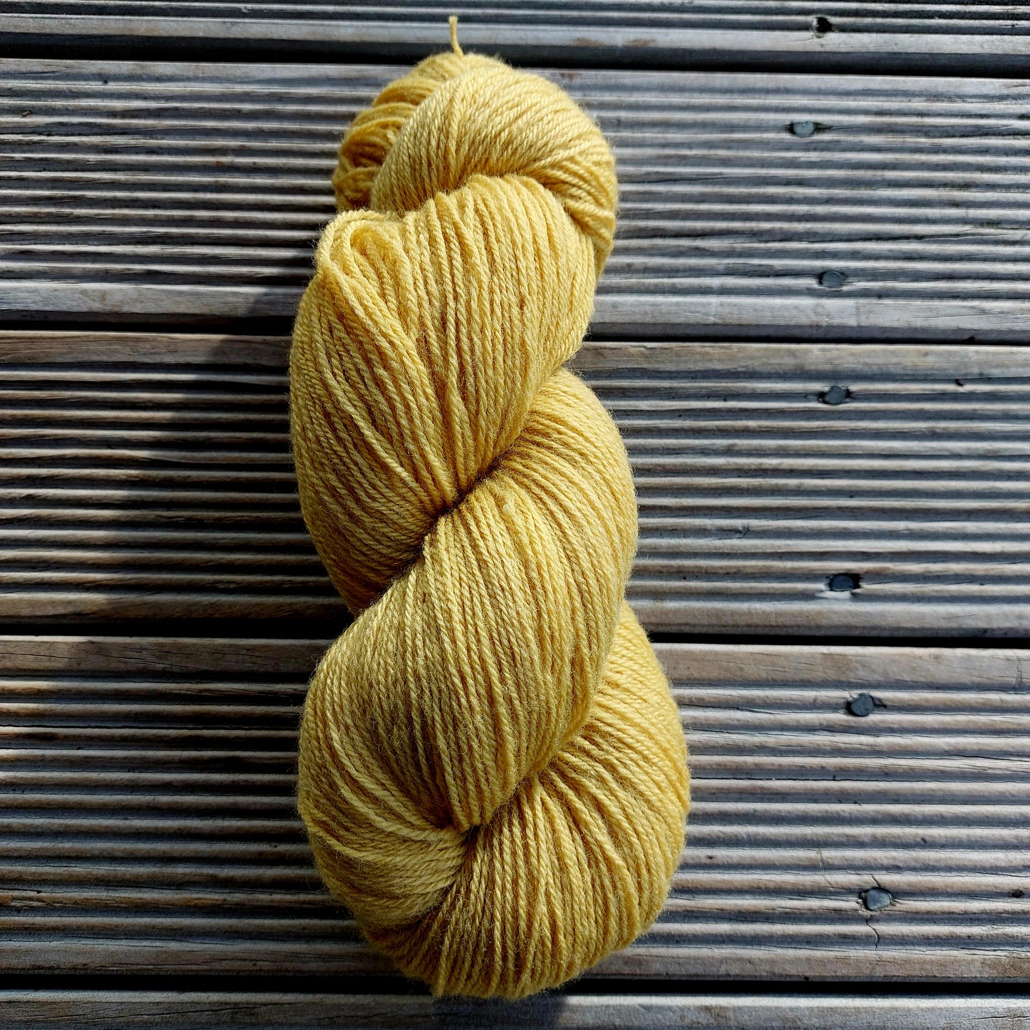Mustard 4ply Luxury Corriedale