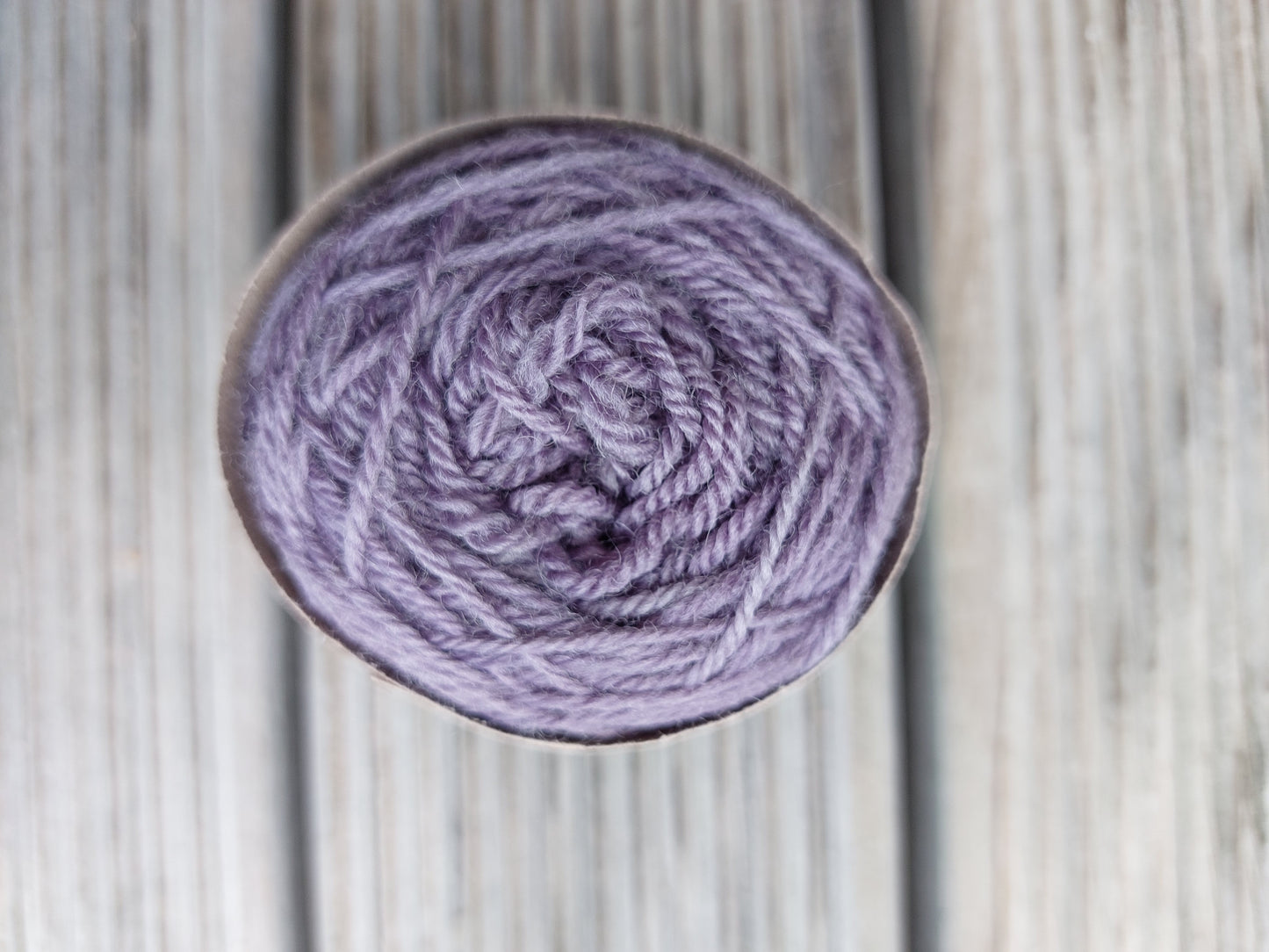 Purple 4 ply Corriedale mini
