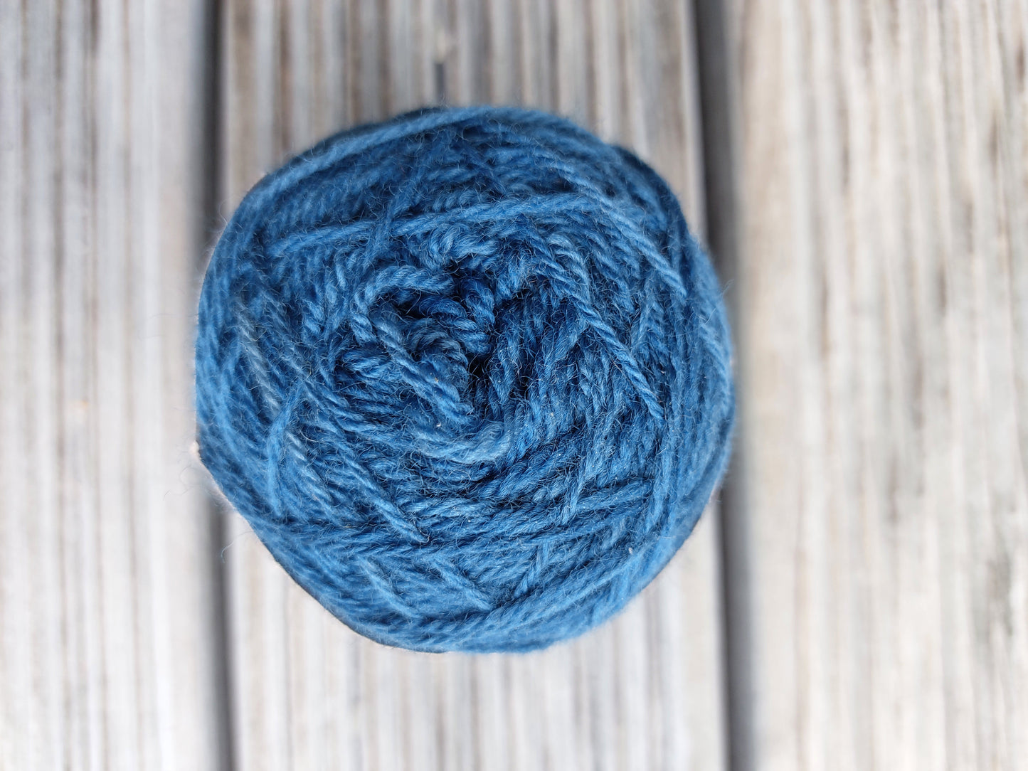 Dark Blue 4ply Corriedale mini