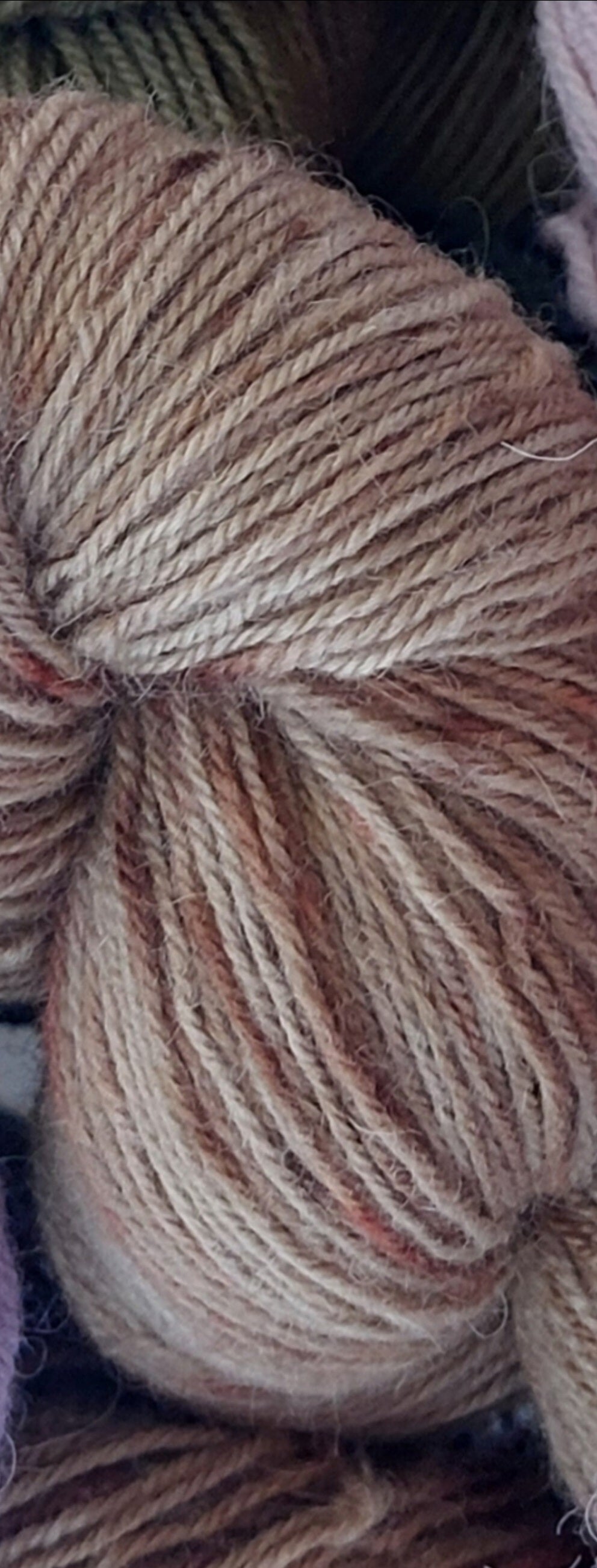 Tweed Natural Sock