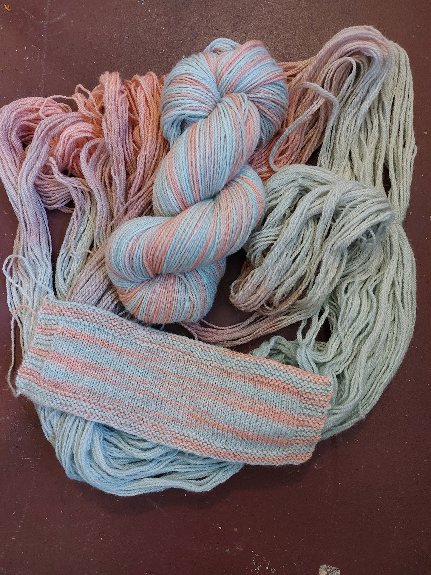 Morning Sky Luxury Corriedale 4 ply