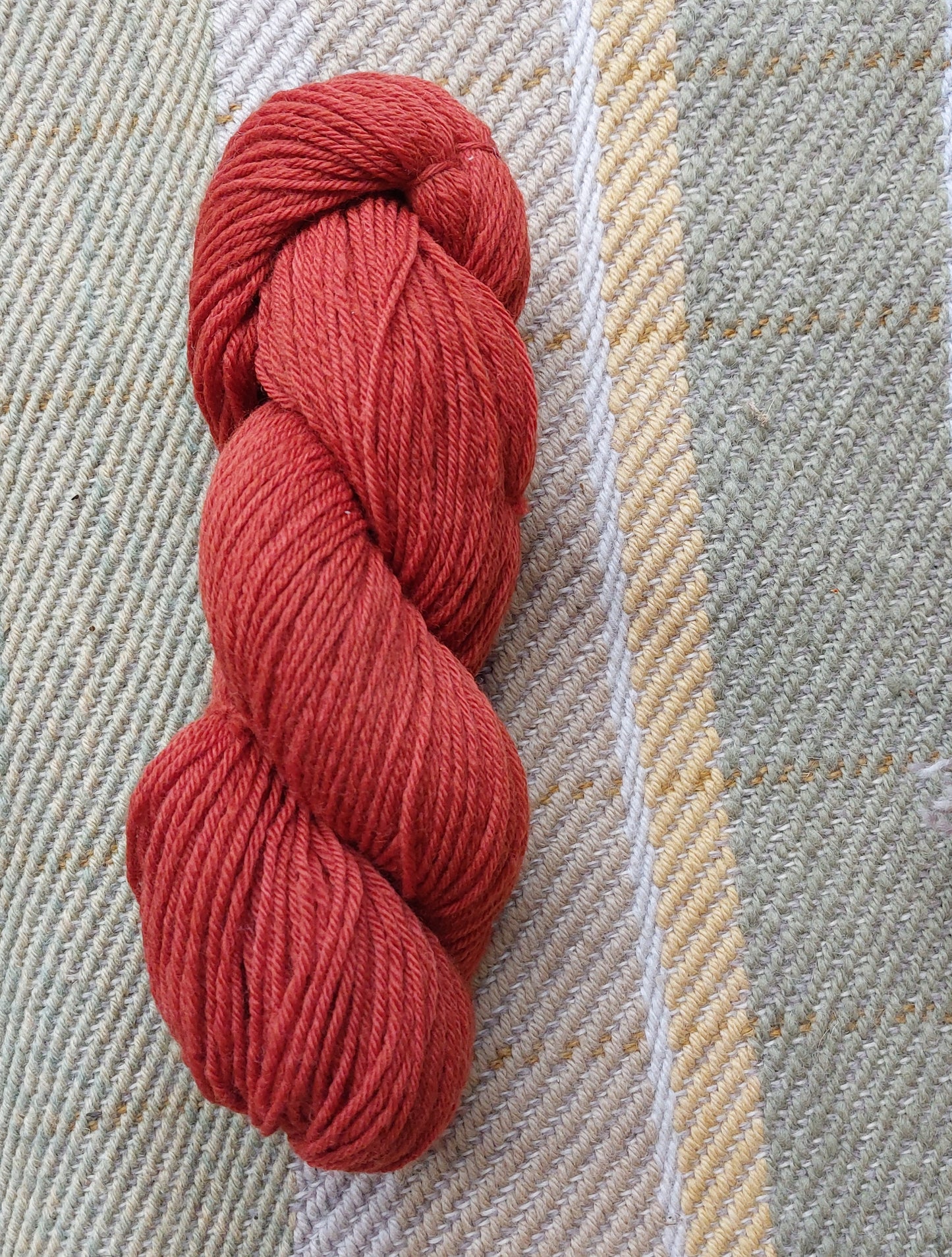 Smoked Paprika luxury Corriedale 8ply