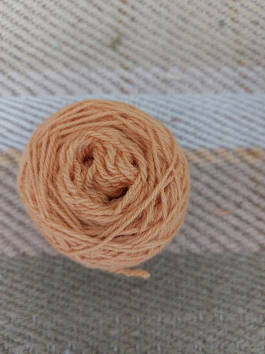 Colour Work Orange 4 ply Corriedale