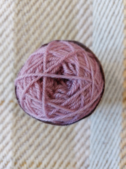 Pink lilac mini 4ply Corriedale