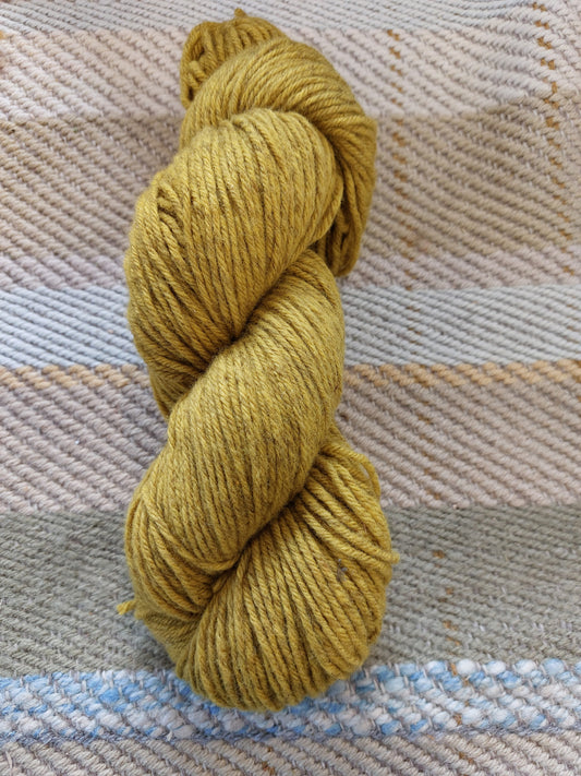 Heathered Mustard Merino Arapawa 8ply