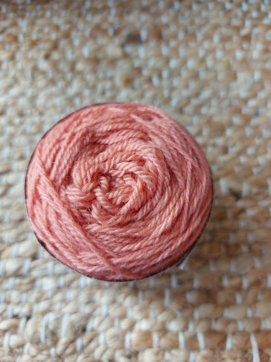 Coral Colour Work 4ply Corriedale