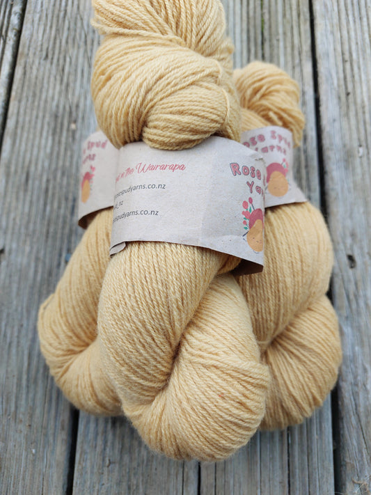 Mustard 4ply  Luxury Corriedale