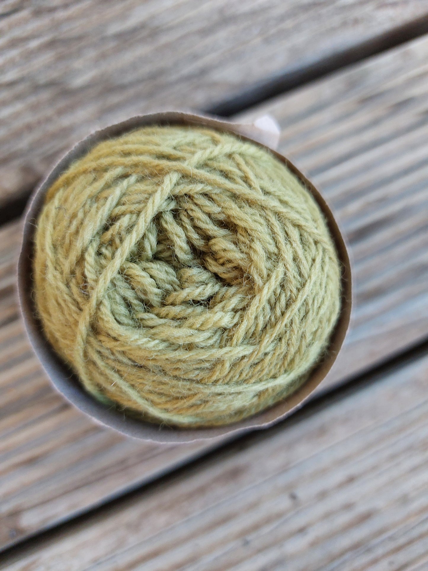 Spring green Corriedale 4ply mini