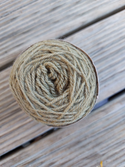 Moss corriedale 4ply mini