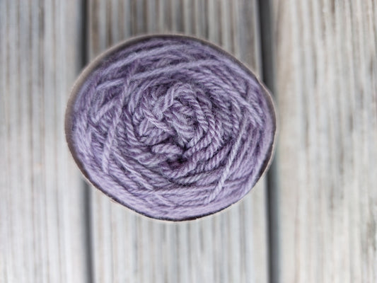 Purple 4 ply Corriedale mini