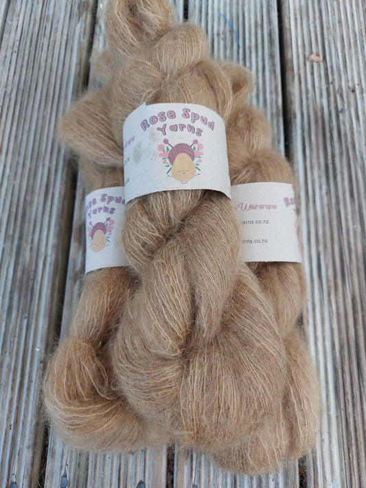 Tan Silk Mohair batch 1