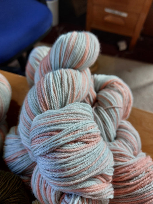 Morning Sky Luxury Corriedale 4ply