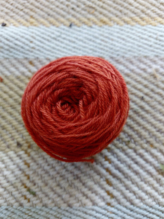 Te Hūpēnui Beanie 4 ply Red Brick