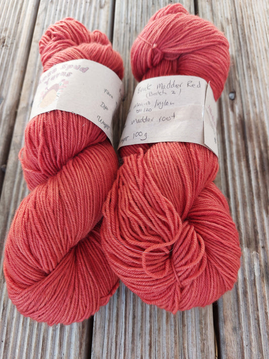 Brick Madder Red Sock