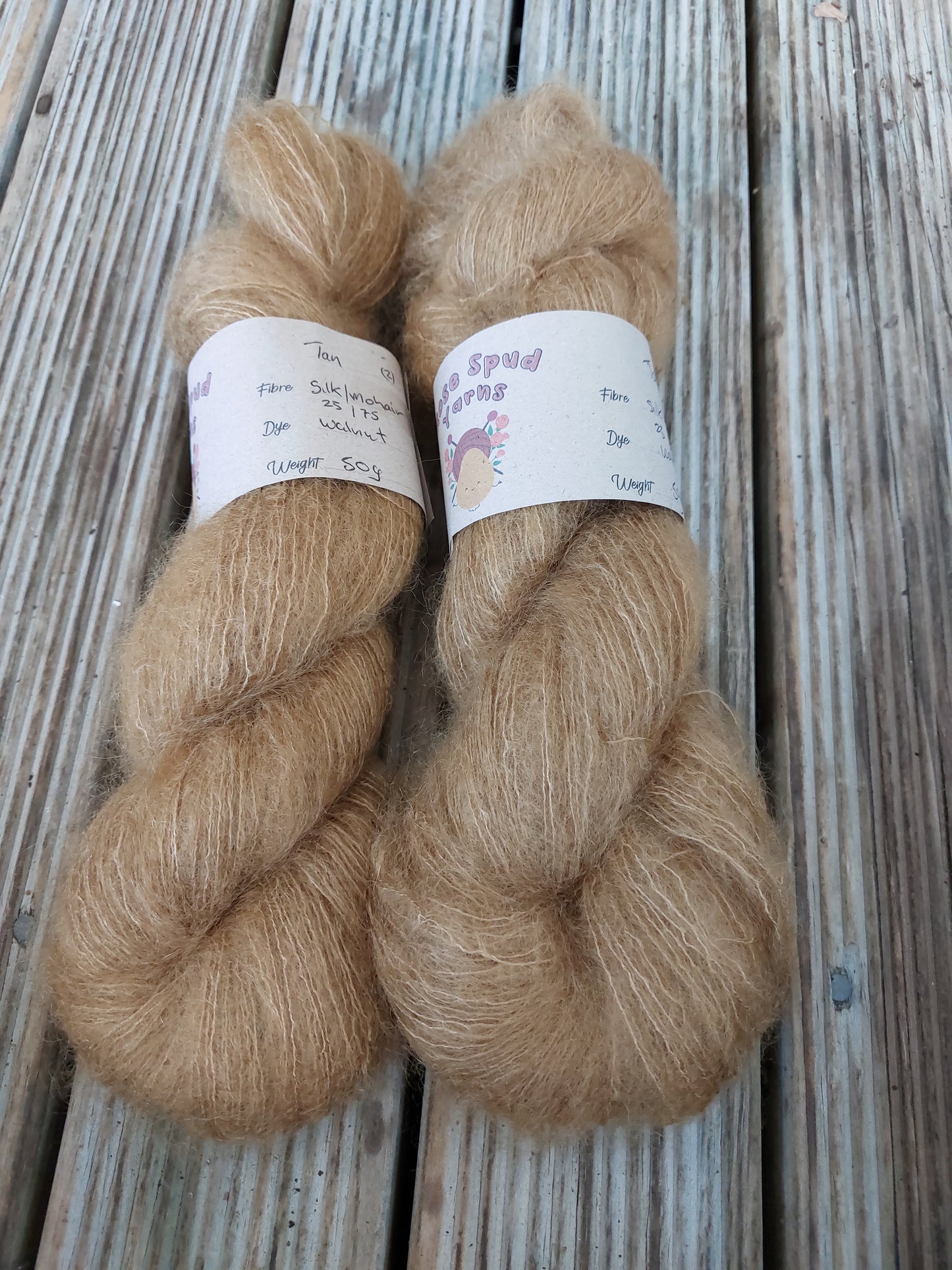 Tan Silk Mohair batch 2