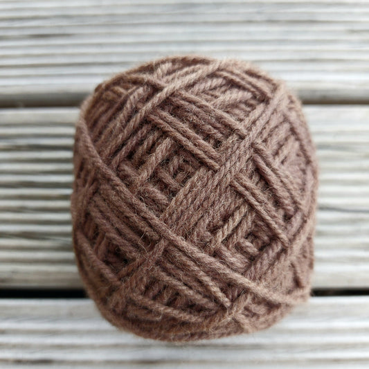 Taupe 50g Corriedale 8ply